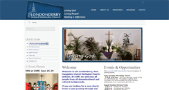 Desktop Screenshot of londonderryumc.org